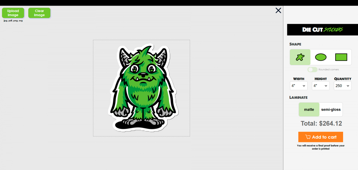 Preview Your Sticker